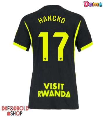 Atletico Madrid David Hancko #17 Udebanetrøje Dame 2026-27 Kort ærmer Atletico Madrid David Hancko #17 Udebanetrøje Dame 2026-27 Kort ærmer